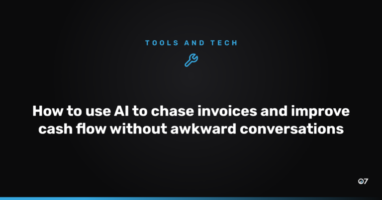 How to use AI to chase invoices and improve cash flow without awkward conversations